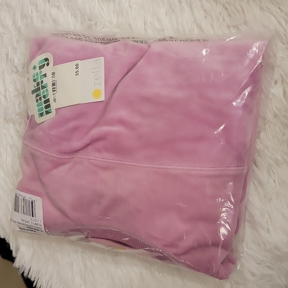 Zella Girl purple opera sweatshirt size large NWT - Picture 7 of 11